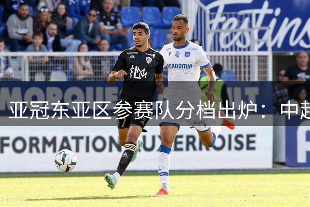 亚冠东亚区参赛队分档出炉：中超双雄位列一三档